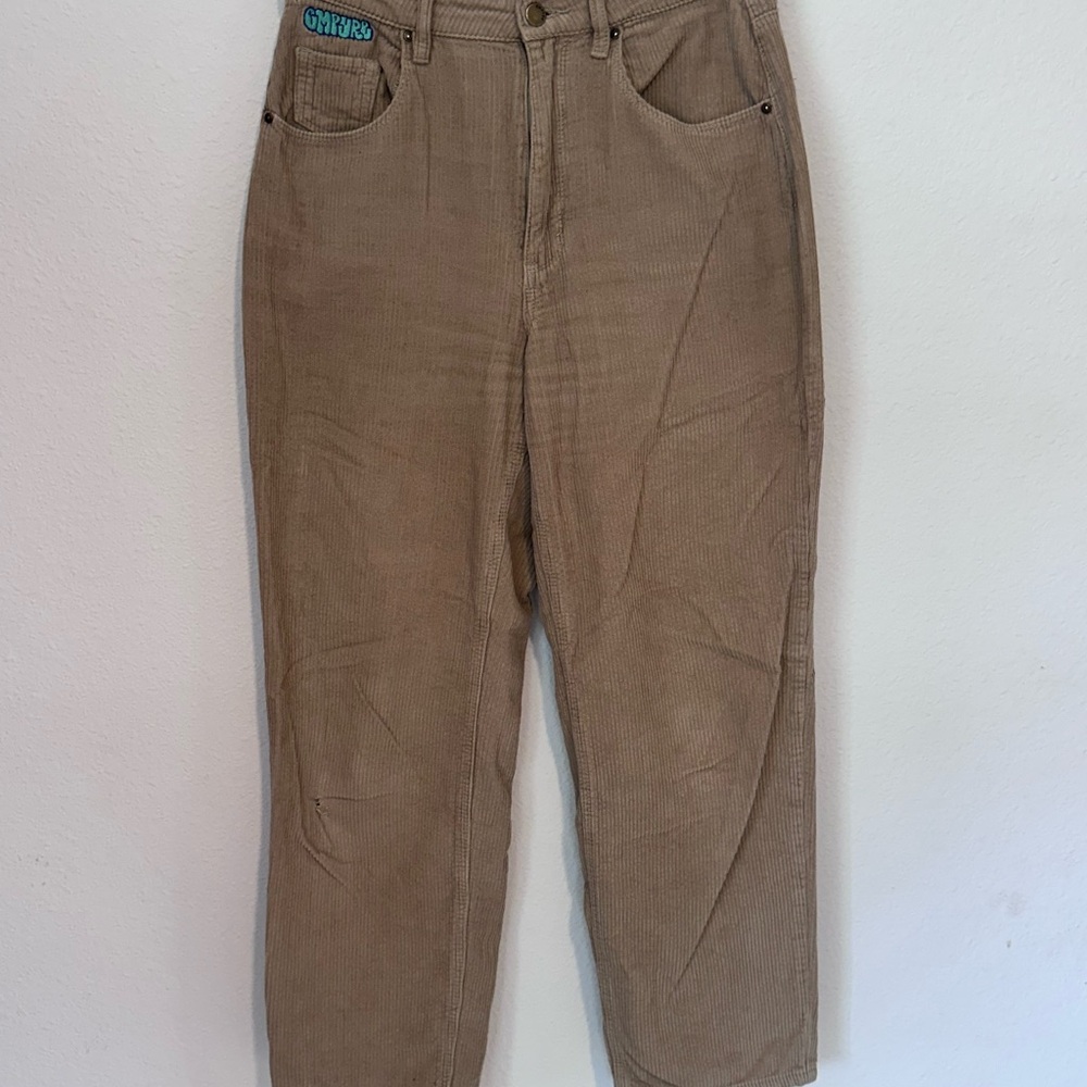 Empyre Tan Straight Leg Pants Versatile Casual Wear